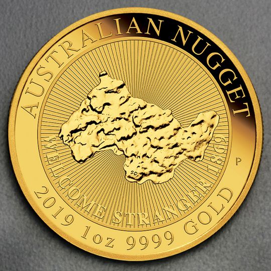 Australian Nugget Goldmünze 2019
