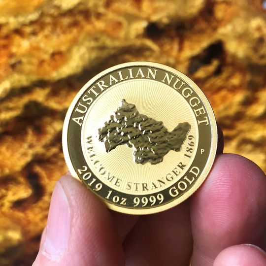Goldmünze Australian Nugget