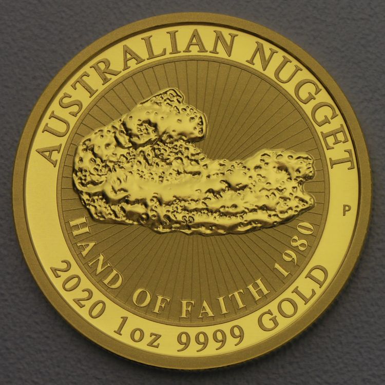 Goldmünze Australian Nugget 2020