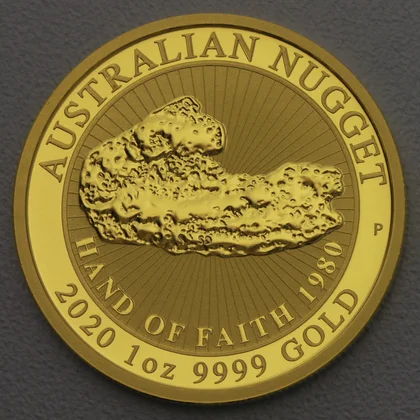 Goldmünze Australian Nugget 2020