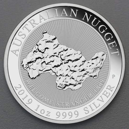 Australian Nugget Silbermünze 2019