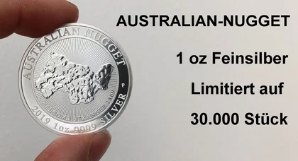 Australian Nugget Münze